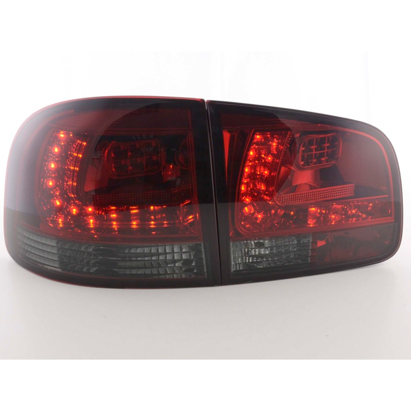 Kit feux arrières LED VW Touareg type 7L 03-09 rouge / noir