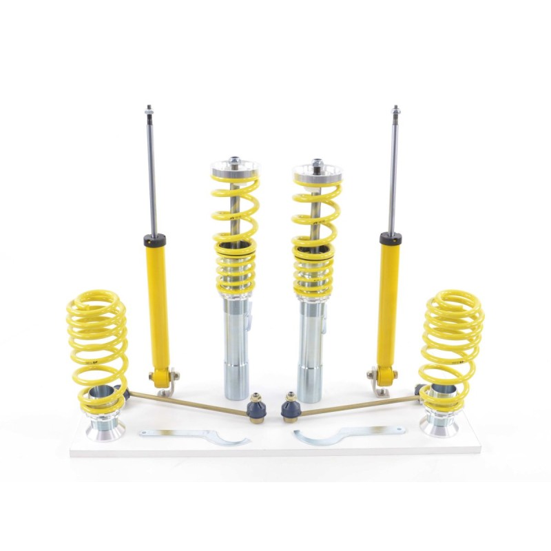 Kit combinés filetés FK suspension sport Seat Leon 1P 2005-2012 avec jambe de force 55mm