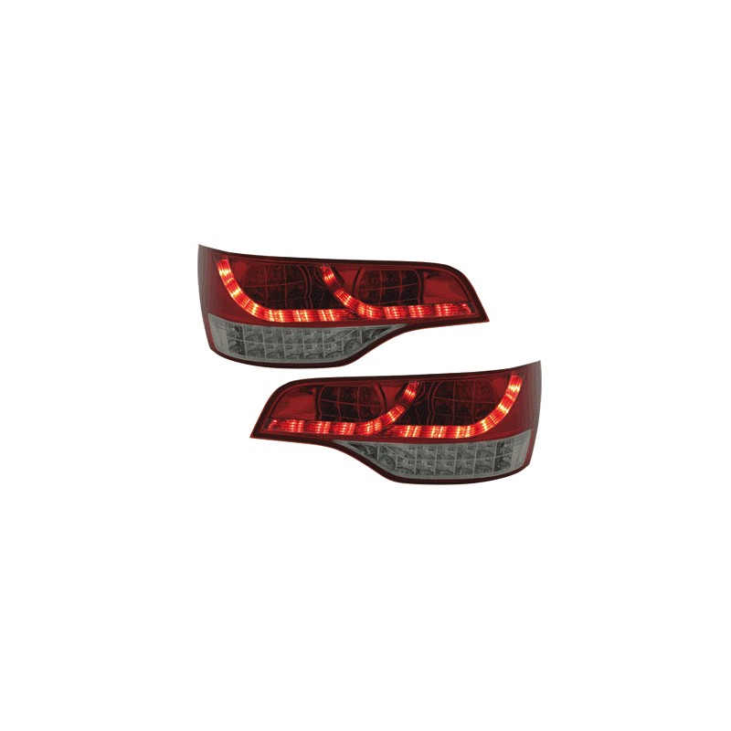 Feux LED Audi Q7 05-09  rouge / fumé