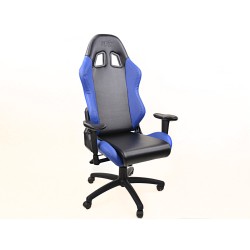 Chaise de jeu FK eGame Seats Siège de jeu eSports Liverpool noir / bleu