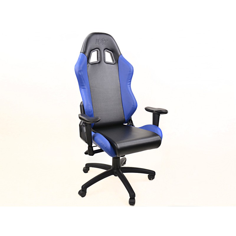 Chaise de jeu FK eGame Seats Siège de jeu eSports Liverpool noir / bleu