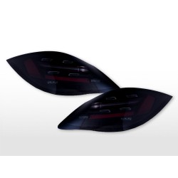 Jeu de feux arrière LED Porsche 987.2 Boxster BJ. 09-12 noir/fumé