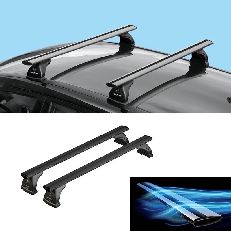 NORDRIVE EVOS SILENZIO BLACK Barres de toit pour OPEL MOKKA B