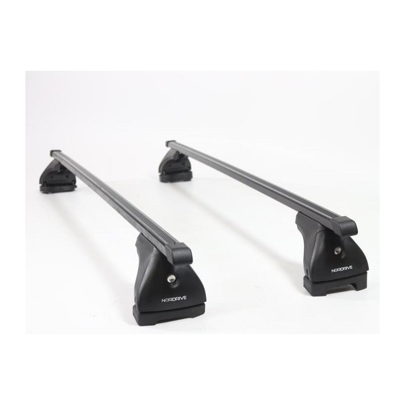NORDRIVE EVOS QUADRA Barres de toit pour PEUGEOT 308 (3. GEN.) BERLINE 5-PORTES