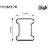 NORDRIVE KARGO Barres de toit 3-Barres pour SUZUKI JIMNY GJ NORDRIVE KARGO Barres de toit 3-Barres pour SUZUKI JIMNY GJ