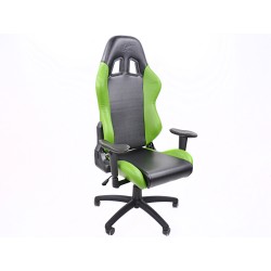 Chaise de jeu FK eGame Seats Siège de jeu eSports Liverpool noir / vert
