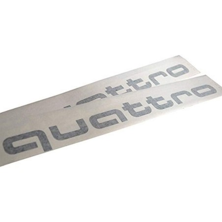 Autocollant latéral Quattro Film Argent - Pièces d'origine Audi 4G0064317AZ7G