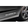 Autocollant latéral Quattro Film Argent - Pièces d'origine Audi 4G0064317AZ7G
