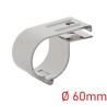 IX-LINE Abrazadera de montaje para faros de acero inoxidable de 60 mm de diámetro IX-LINE Abrazadera de montaje para faros de acero inoxidable de 60 mm de diámetro