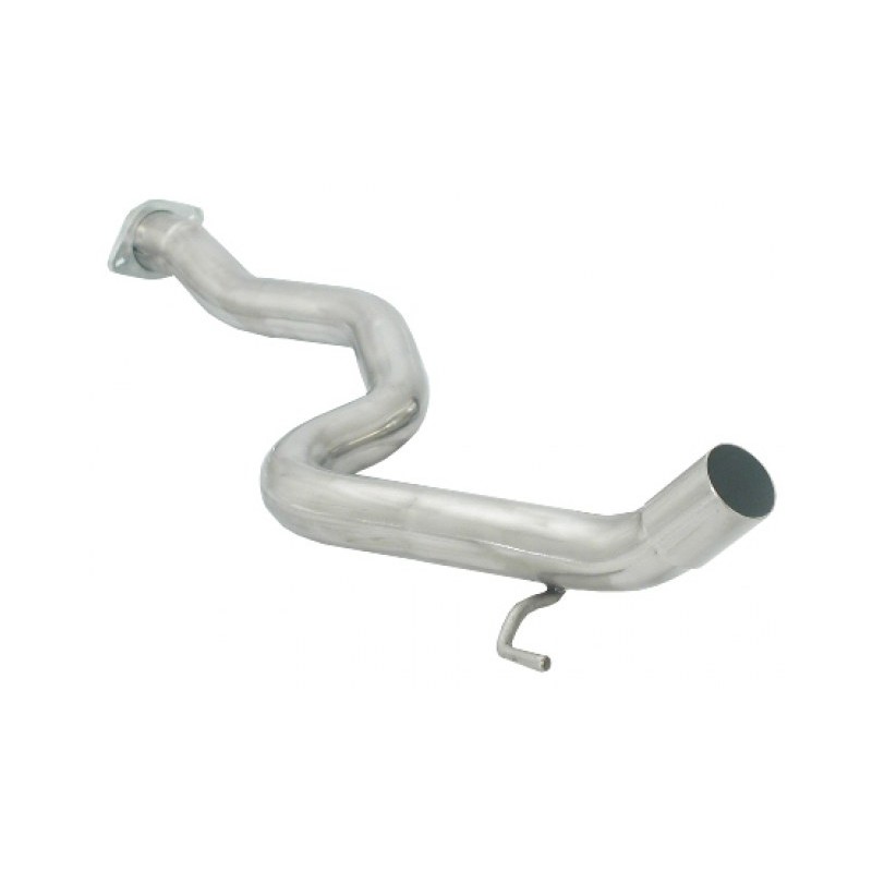 Tube intermédiaire groupe n sans silencieux en inox Alfa Romeo  [Modèle] - [Cylindrée]