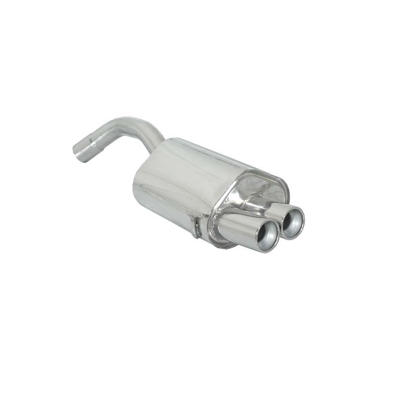 Silencieux arrière en inox avec 2 sorties rondes 80 mm Alfa Romeo  [Modèle] - [Cylindrée]