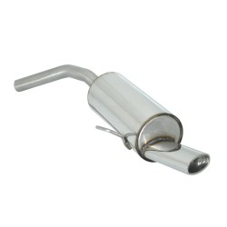 Silencieux arrière en inox avec 1 sortie ovale 115x70 mm Alfa Romeo  [Modèle] - [Cylindrée]