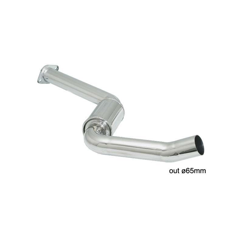 Silencieux intermédiaire en inox Alfa Romeo  [Modèle] - [Cylindrée]