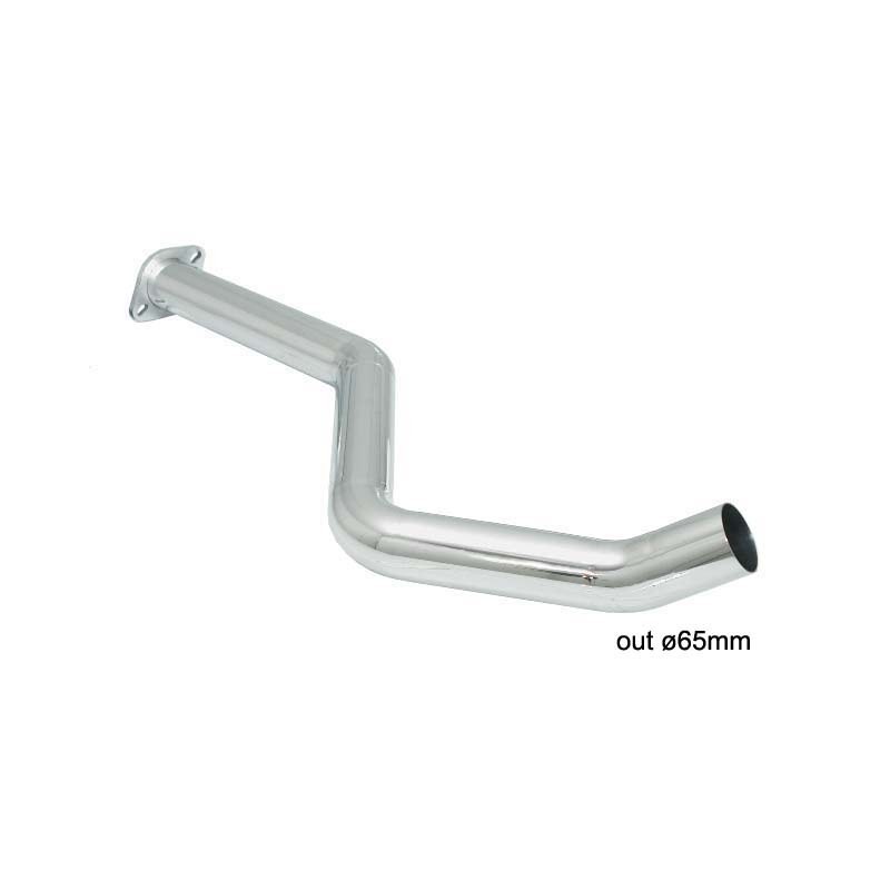 Tube intermédiaire groupe n sans silencieux en inox Alfa Romeo  [Modèle] - [Cylindrée]