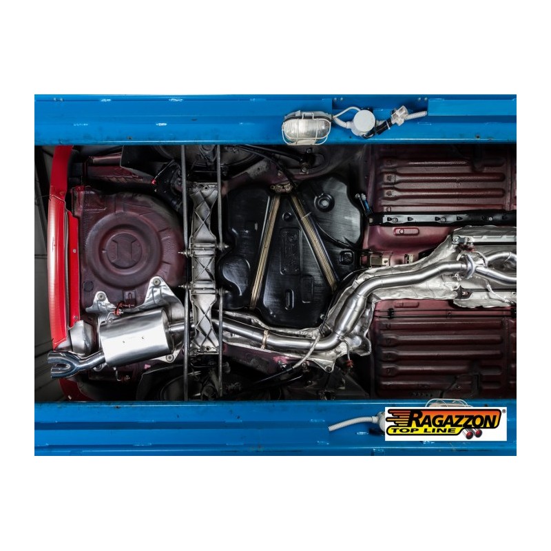 Tube intermédiaire groupe n sans silencieux en inox Alfa Romeo  [Modèle] - [Cylindrée]