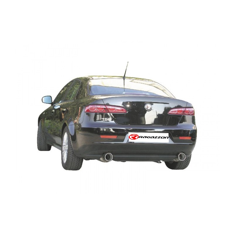 Silencieux intermédiaire en inox Alfa Romeo  [Modèle] - [Cylindrée]