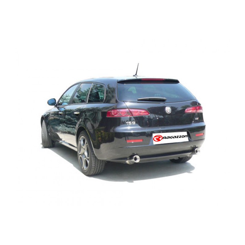 Silencieux intermédiaire en inox Alfa Romeo  [Modèle] - [Cylindrée]