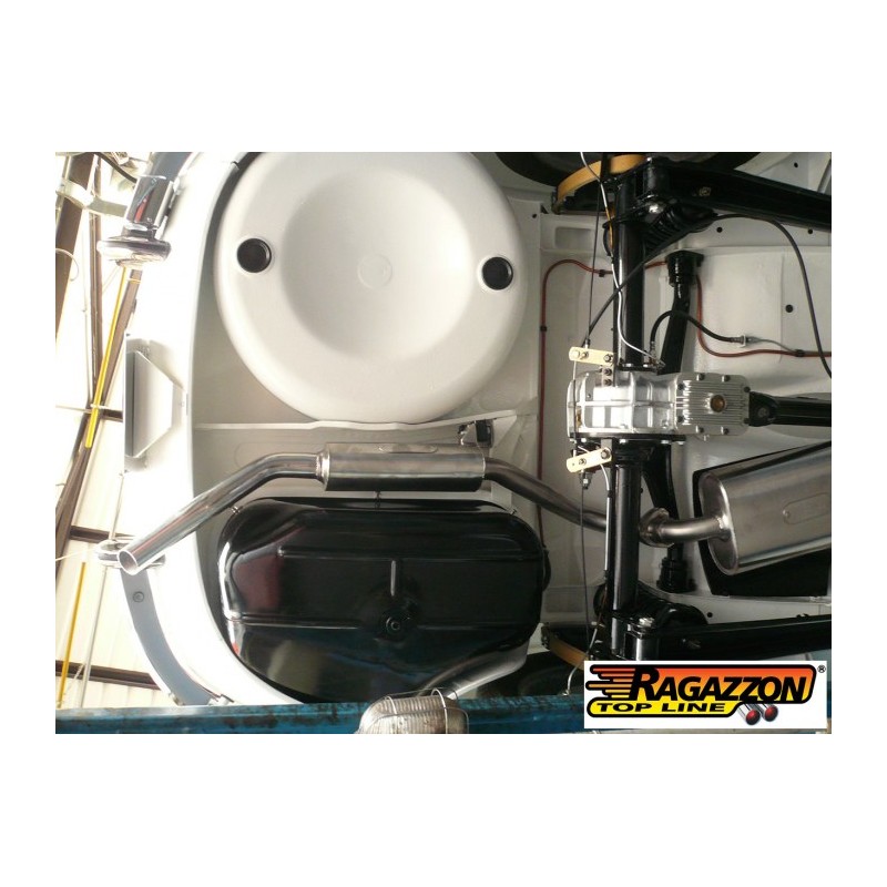 Silencieux intermédiaire en inox   Alfa Romeo  [Modèle] - [Cylindrée]