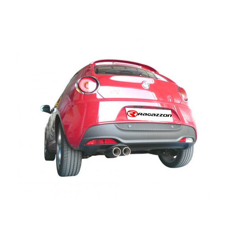 Manchon pour montage du 55.0144.00 / 54.0076.00 sur l’échappement arrière d’origine Alfa Romeo  [Modèle] - [Cylindrée]