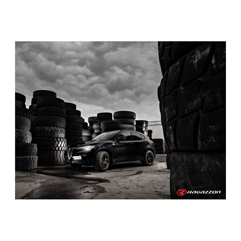 Tube intermédiaire groupe n sans silencieux en inox  
 Ligne avec diamètre majoré 76 mm Alfa Romeo  [Modèle] - [Cylindrée]