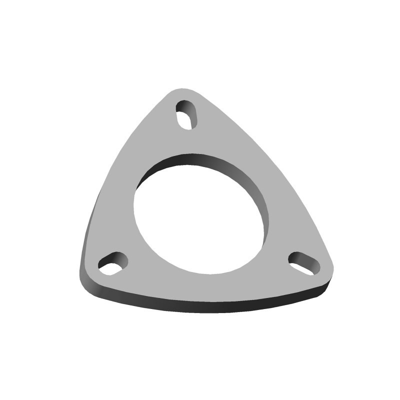 Bride en inox Aisi304 épaisseur 8 mm   Universel Brides  Flangia in inox