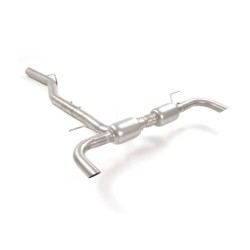 Silencieux arrière duplex en inox pour sortie esthétiques originaux
 Ligne avec diamètre majoré 70 mm