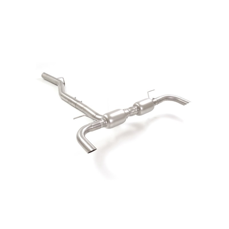 Silencieux arrière duplex en inox pour sortie esthétiques originaux
 Ligne avec diamètre majoré 70 mm