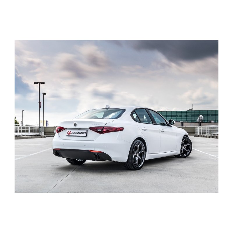 Tubes arrières duplex en inox pour sortie esthétiques originaux
 Ligne avec diamètre majoré 76 mm