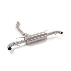 Silencieux arrière duplex en inox pour sortie esthétiques originaux
 Ligne avec diamètre majoré 76 mm