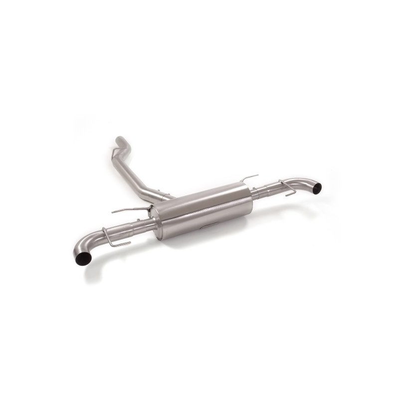 Silencieux arrière duplex en inox pour sortie esthétiques originaux
 Ligne avec diamètre majoré 76 mm