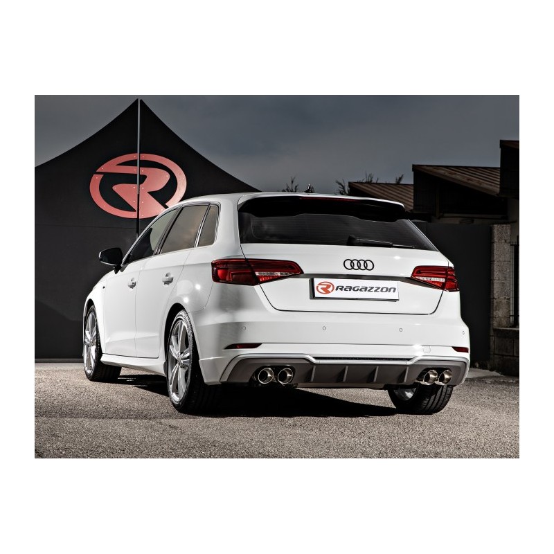 Silencieux intermédiaire en inox  