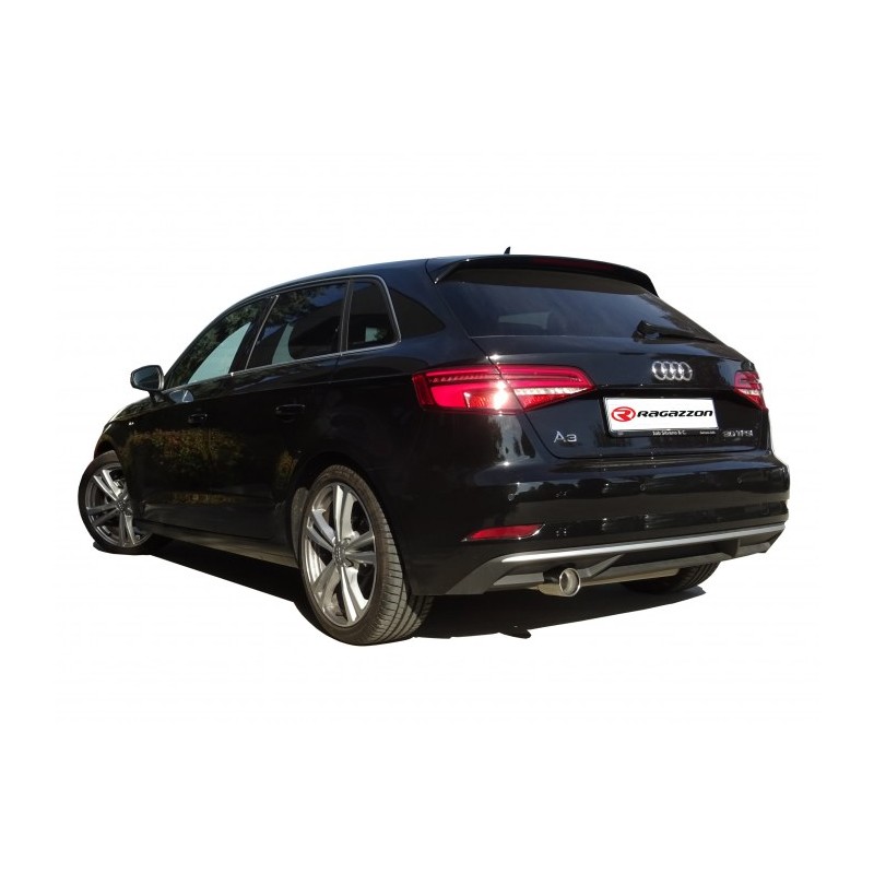 Tube intermédiaire groupe n sans silencieux en inox  