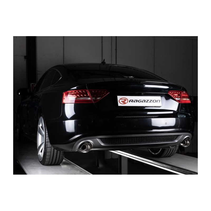 Silencieux intermédiaire en inox  
 Ligne avec diamètre majoré 70 mm