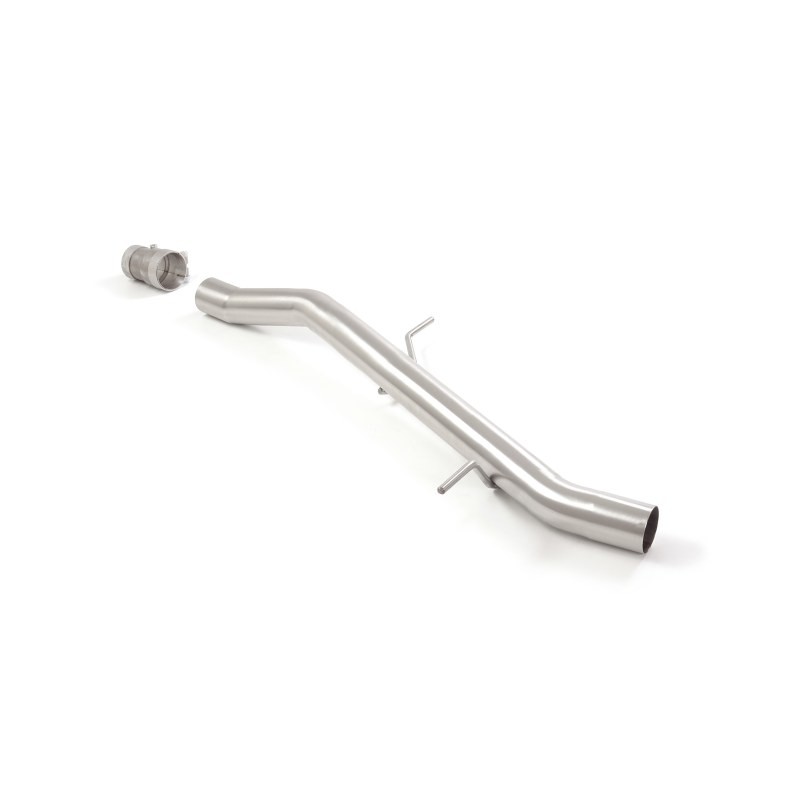 Tube intermédiaire groupe n sans silencieux en inox  
 Ligne avec diamètre majoré 70 mm