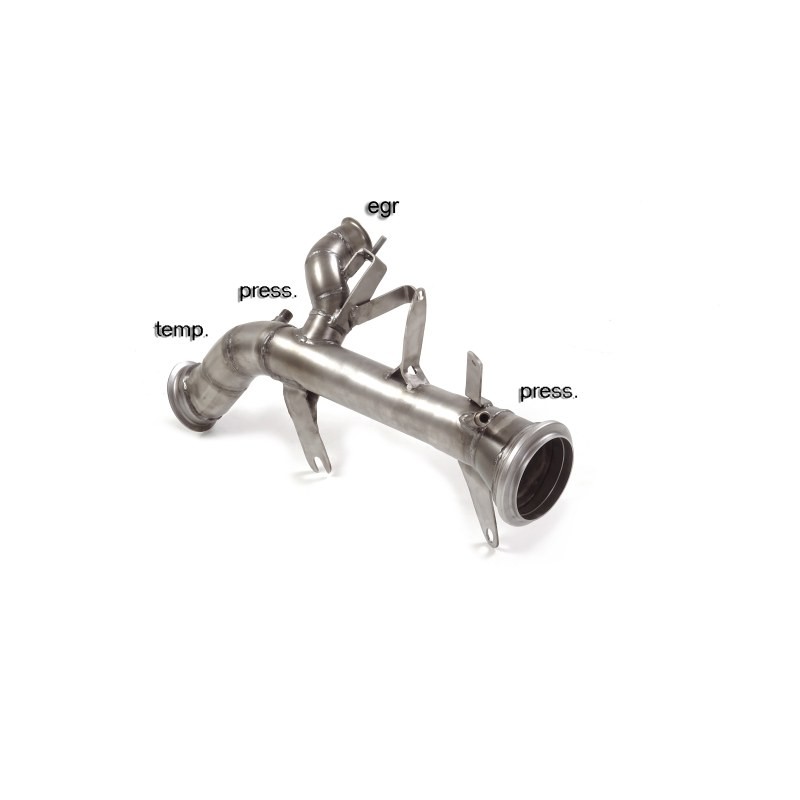 Tube remplacement filtre à particules groupe n en inox     
 
 Reprogrammation des modules électroniques nécessaire