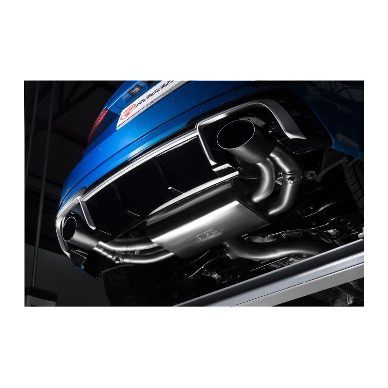 Downpipe + Catalyseur métallique 300cpsi  
 
 Reprogrammation des modules électroniques nécessaire 