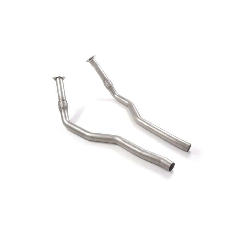 Tubes antérieur groupe n sans silencieux en inox   
 Ligne avec diamètre majoré 70 mm