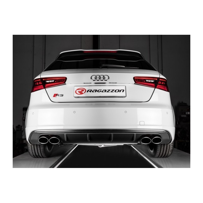 Tube intermédiaire groupe n sans silencieux en inox  
 Ligne avec diamètre majoré 76 mm