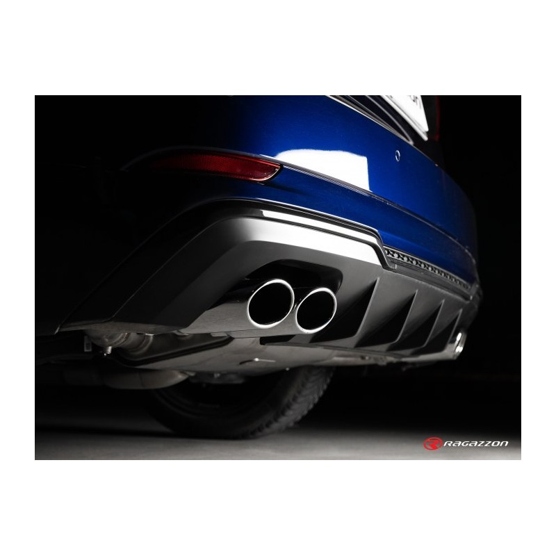 Tube intermédiaire groupe n sans silencieux en inox  
 Ligne avec diamètre majoré 76 mm