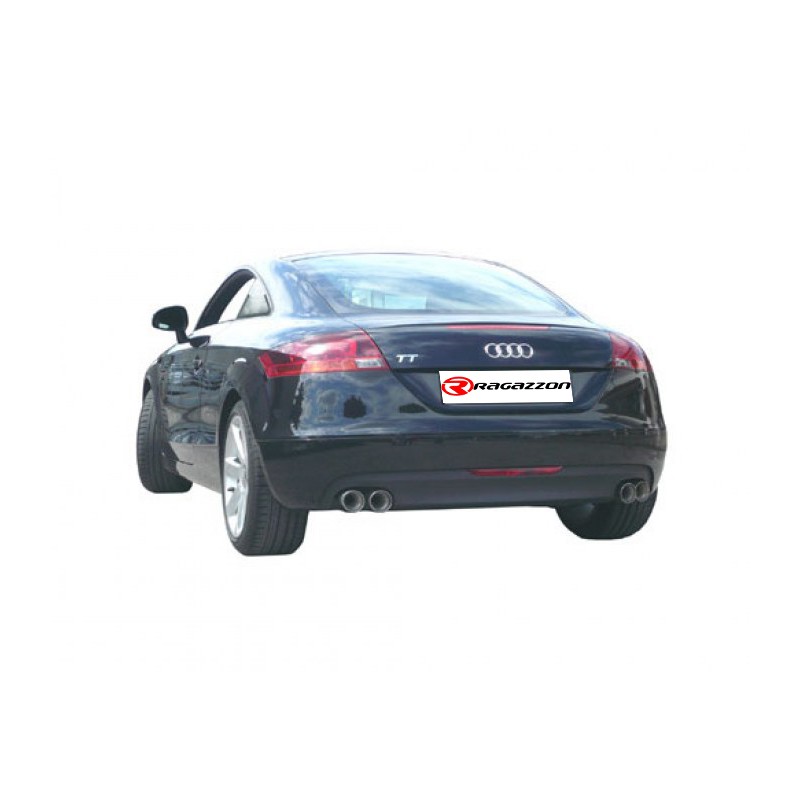 Tube intermédiaire sans silencieux en inox